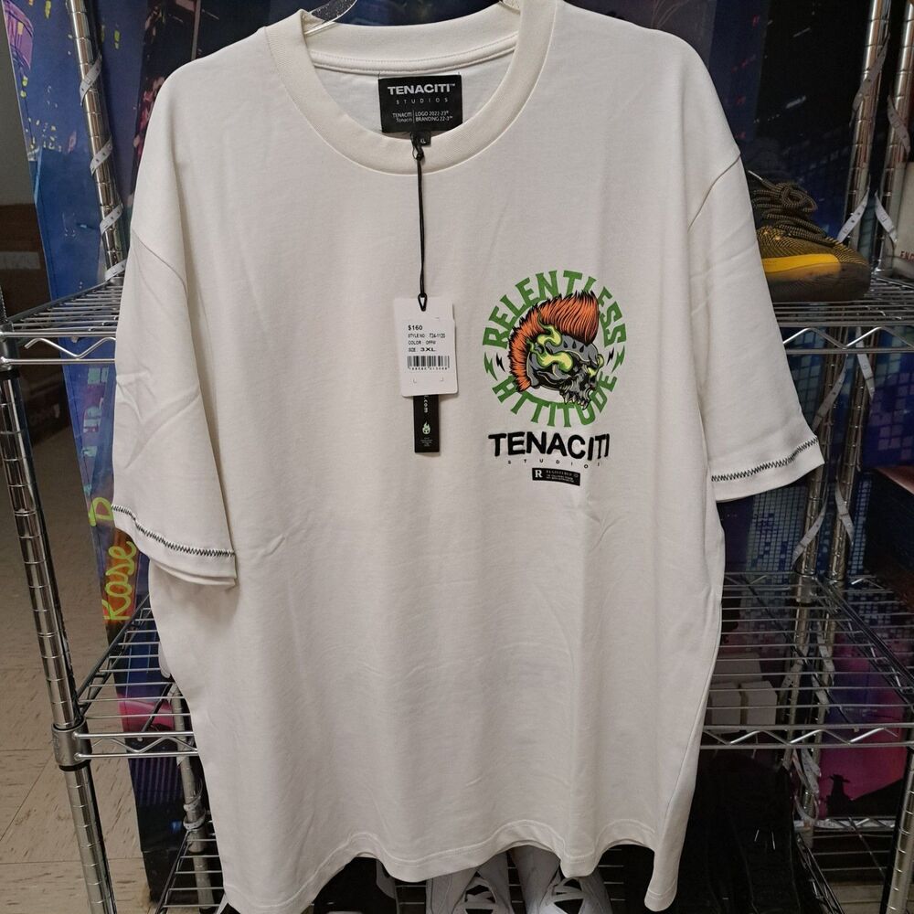 Tenaciti Men's Fashion Streetwear Shirt Size 3XL